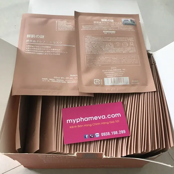 Mặt Nạ Nhau Thai Cuống Rốn Tế Bào Gốc Nhật Bản